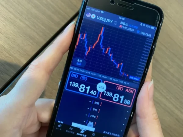 SBI FXトレードの取引画面