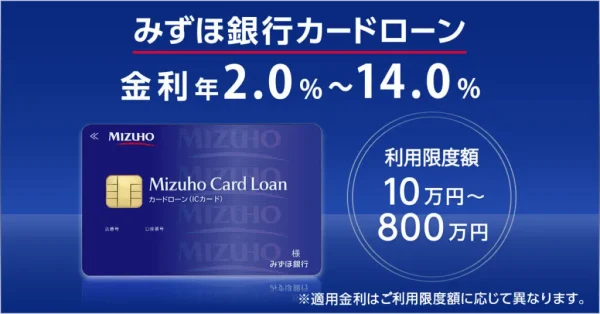 みずほ銀行　カードローン