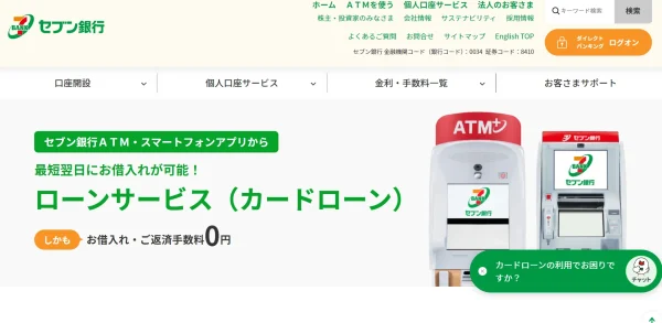 セブン銀行ローン
