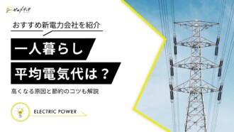 一人暮らし　平均電気代