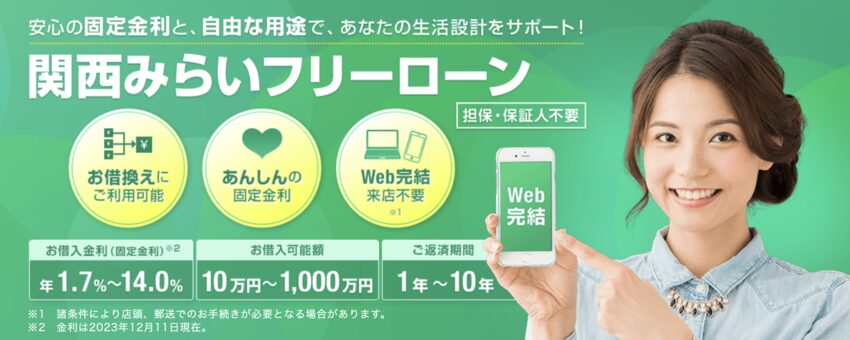 関西みらいフリーローン