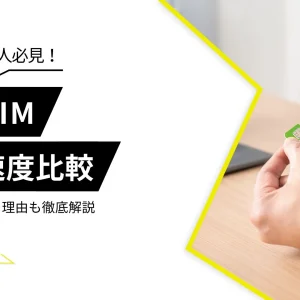 格安SIM 通信速度比較