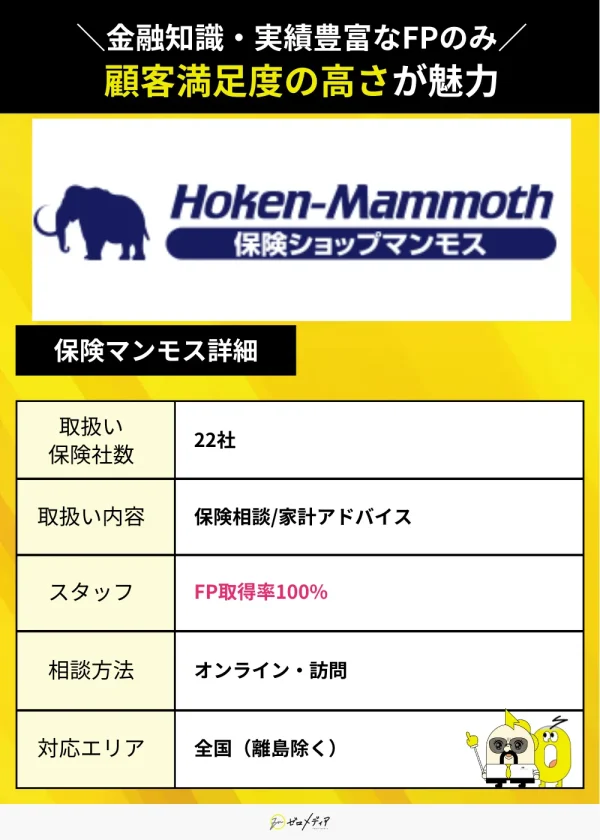 保険マンモス紹介
