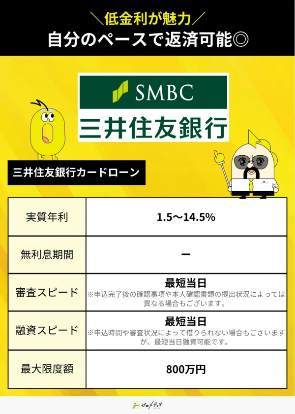 三井住友銀行カードローン