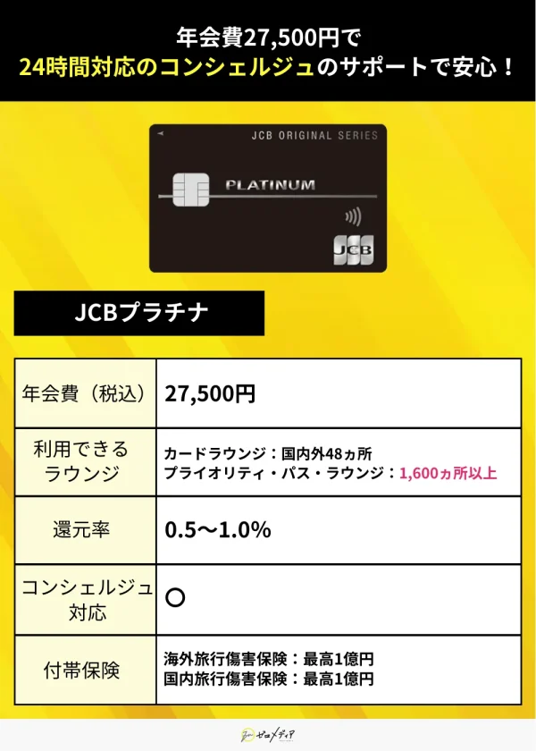 JCBプラチナ 紹介画像