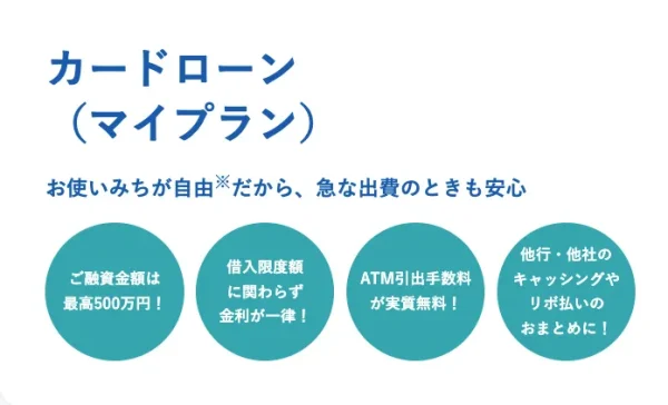 ろうきんカードローン