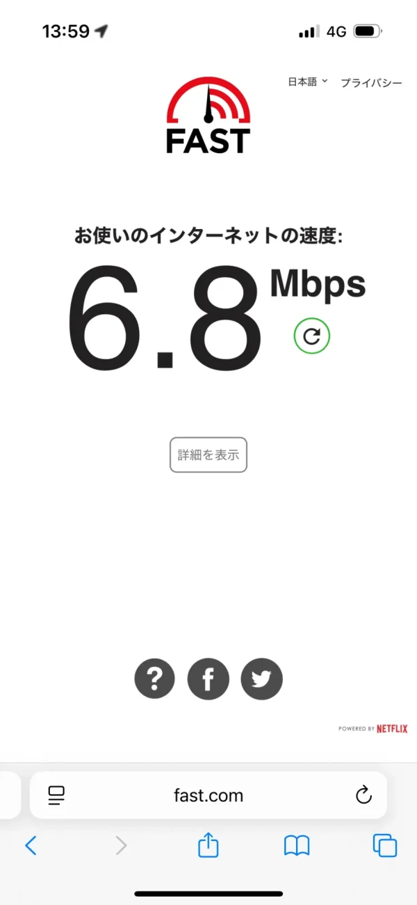 ワイモバイル 速度 昼